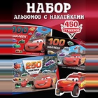Наклейки в альбоме 100 и 250 шт. «Друзья», 3 шт., Тачки - Фото 1