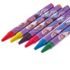Восковые карандаши, набор 6 цветов, "Эльза", Холодное сердце - фото 9443427