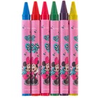 Восковые карандаши, набор 6 цветов, Минни Маус - фото 9443431