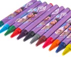 Восковые карандаши, набор 12 цветов, "Эльза и Анна", Холодное сердце - фото 8198325