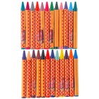 Восковые карандаши, набор 24 цвета , Тачки - фото 8505750