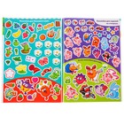 Книжка-раскладушка со скретч-слоем и наклейками «Большой переполох», Смешарики - Фото 3