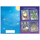 Светящиеся аппликации «Подарок Деда Мороза. Светятся в темноте», 4 картинки, 12 стр. - Фото 3