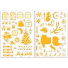 Книжка с наклейками «Снеговик. Волшебные картинки», светятся в темноте, 4 аппликации, 12 стр. - Фото 5