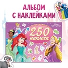Наклейки в альбоме «Выбери свою принцессу», 17×24 см, 12 стр., Принцессы - Фото 1