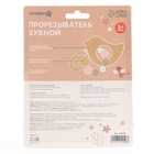 Прорезыватель для зубов Крошка Я «Птичка», с эластичными и деревянными элементами - Фото 9