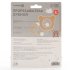 Прорезыватель деревянный для зубов Крошка Я «Мишка», с силиконовыми элементами - Фото 11