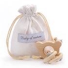 Прорезыватель деревянный для зубов Крошка Я «Мишка», с силиконовыми элементами - Фото 3