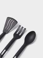 Набор кухонных принадлежностей Доляна «Глори», 3 шт., чёрный - Фото 3