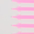 Шнурки силиконовые, набор 6 шт, цвет розовый - Фото 6