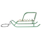 Санки детские «Ветерок 1», цвет оливковый - Фото 3