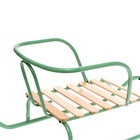 Санки детские «Ветерок 1», цвет оливковый - Фото 6