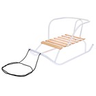 Санки детские «Ветерок 1», цвет белый - Фото 1