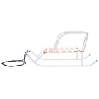 Санки детские «Ветерок 1», цвет белый - Фото 2