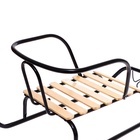 Санки детские «Ветерок 1», цвет чёрный - Фото 6