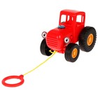 Музыкальная игрушка «Синий трактор» цвет красный, 30 песен, загадок, звук и свет - фото 9782148