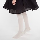 Колготки детские, цвет слоновая кость, рост 98-104 - фото 21750916