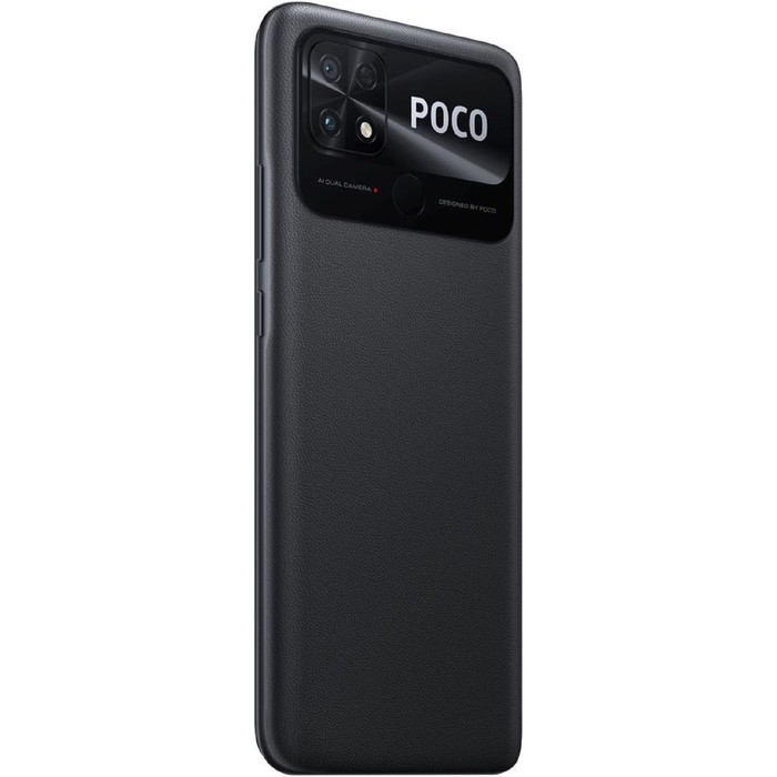 Смартфон Xiaomi POCO C40 RU, 6.71'', IPS, 4 Гб, 64 Гб, 13 Мп, 5 Мп, 6000 мАч, IP52, черный - фото 51336229