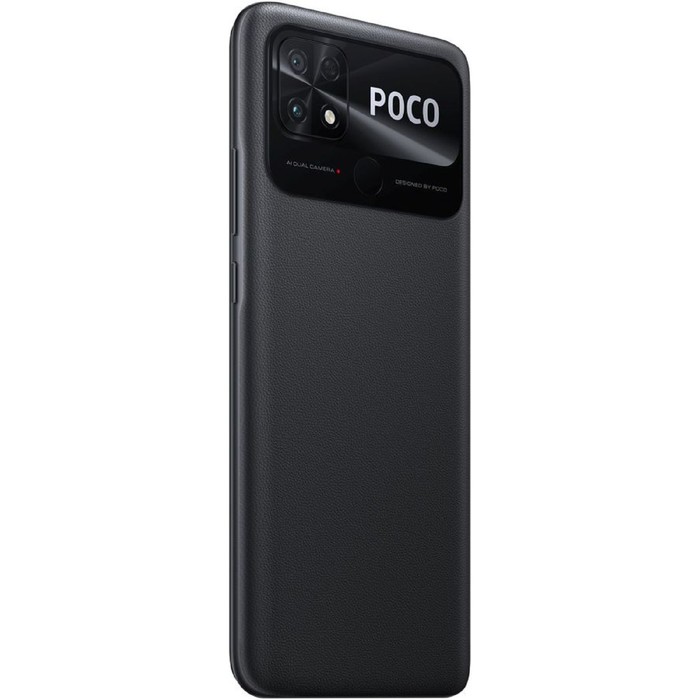 Смартфон Xiaomi POCO C40 RU, 6.71'', IPS, 3 Гб, 32 Гб, 13 Мп, 5 Мп, 6000 мАч, IP52, черный - фото 51342937