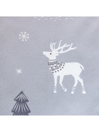 Плед флисовый новогодний «Этель. Зимний лес», 100×150 см, серый, флис - фото 65338235