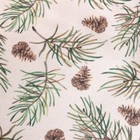 Плед новогодний «Этель. Шишки» 100×150 см, флис - Фото 2