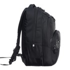 Рюкзак школьный 45 х 32 х 23 см, Grizzly, эргономичная спинка, чёрный/белый - Фото 4