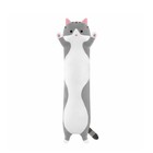 Мягкая игрушка «Кот Батон», цвет серый, 70 см - фото 6313483