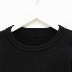 Термобельё для девочки (джемпер, брюки), цвет чёрный, рост 110 см - Фото 5