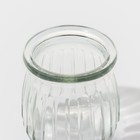 Набор баночек стеклянных для специй с пробковой крышкой Доляна «Парфе», 200 мл, 7,4×8 см, 12 шт - Фото 5