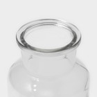 Набор стеклянных банок для сыпучих продуктов с пробковой крышкой Доляна «Парфе», 280 мл, 6,7×12,8 см, 12 шт - фото 7707713