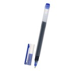 Ручка гелевая 0,5мм синяя, бесстержневая, длина письма 1600 метров - Фото 3