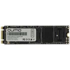 Накопитель SSD QUMO Novation Q3DT-512GAEN-M2, 512Гб, PCI-E x4, M2 9237046