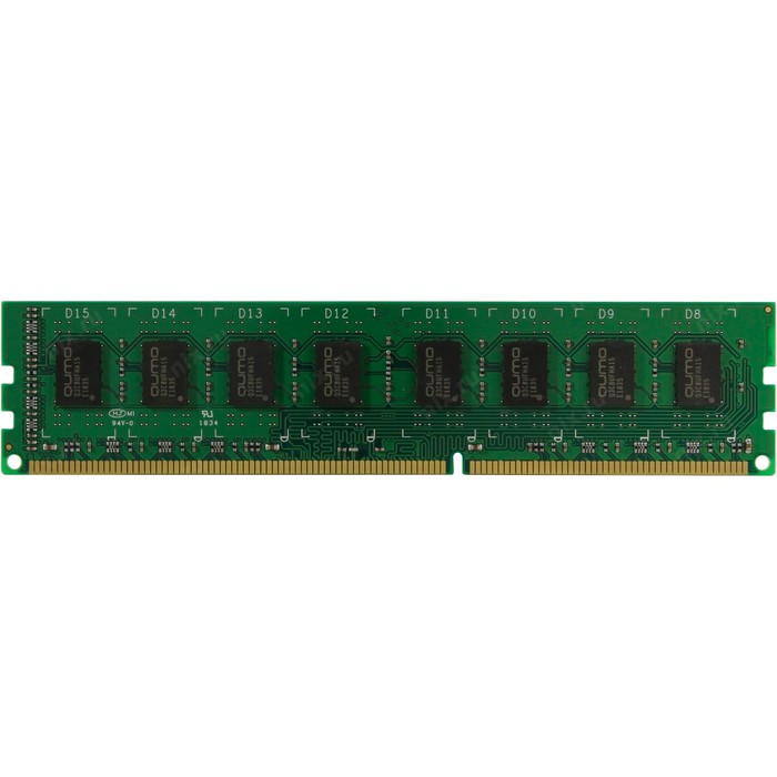 Память DDR3 QUMO QUM3U-4G1333C9, 4Гб, 1333 МГц, PC-10660, DIMM - фото 51302138