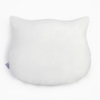 Подушка декоративная Этель «Кошка», цвет белый, 48х38см, велюр, 100% полиэстер - Фото 3