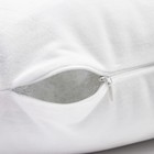 Подушка декоративная Этель «Кошка», цвет белый, 48х38см, велюр, 100% полиэстер - Фото 4