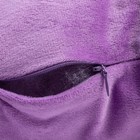 Подушка декоративная Этель «Кошка», цвет фиолетовый, 48х38см, велюр, 100% полиэстер - Фото 4