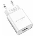 Сетевое зарядное устройство Borofone BA20A, 1 USB, 2.1 А, белое - Фото 6