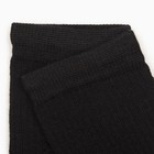 Носки женские полушерстяные , цвет чёрный, размер 23 (38-39) - Фото 2