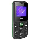 Сотовый телефон BQ M-1853 Life, 1.77", 2 sim, 32Мб, microSD, 600 мАч, фонарик, черно-зеленый - фото 7544596