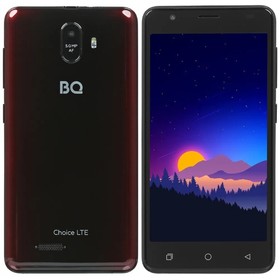 Смартфон BQ S-5046L Choice LTE, 5.0", IPS, 2 sim, 2Гб, 16Гб, 5Мп, microSD, 2000мАч, красный 9247669