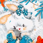 Полотенце 35х60 см, Рождественская прогулка, вафля, 160г/м2, хлопок 100% - Фото 3