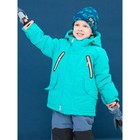 Куртка для мальчиков, рост 98 см, цвет изумрудный - Фото 1