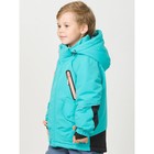 Куртка для мальчиков, рост 98 см, цвет изумрудный - Фото 4