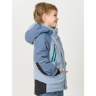 Куртка для мальчиков, рост 98 см, цвет серый - Фото 4