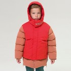 Куртка для мальчиков, рост 104 см, цвет красный - фото 299037484