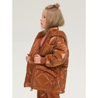 Куртка для девочек, рост 116 см, цвет охра - Фото 4