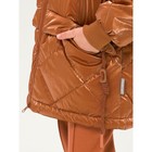 Куртка для девочек, рост 116 см, цвет охра - Фото 5