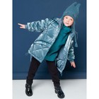 Куртка для девочек, рост 92 см, цвет голубой - Фото 10
