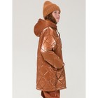 Куртка для девочек, рост 122 см, цвет охра - Фото 4