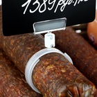 Ценникодержатель на колбасу, 6,5-14×1×8 см 9234632